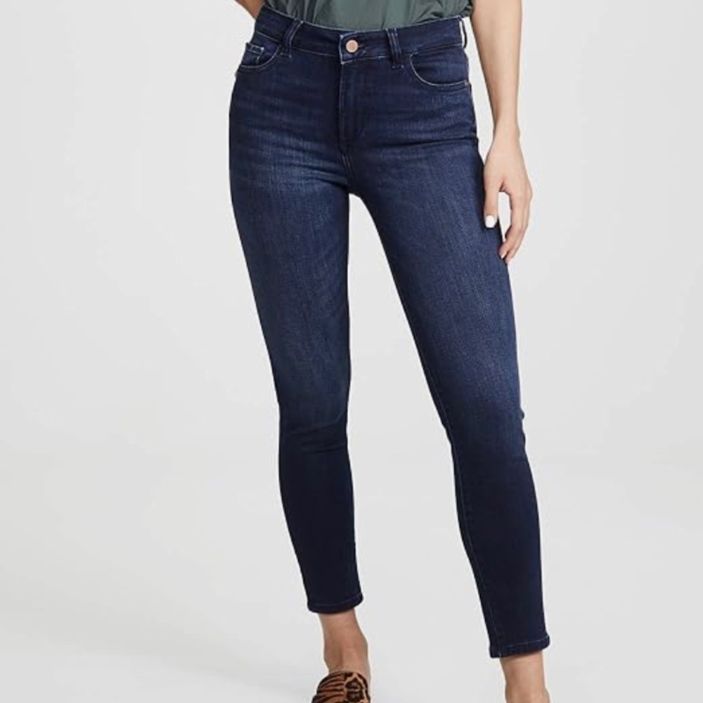 DL1961 Florence Cropped Mid Rise Instasculpt Skinny